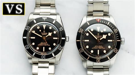 tudor black bay 54 vs 58